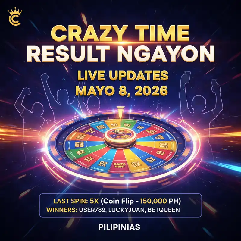 Crazy Time Result Ngayon